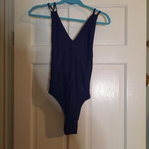 J. Jill Deep Blue Women's One Piece Swimsuit
